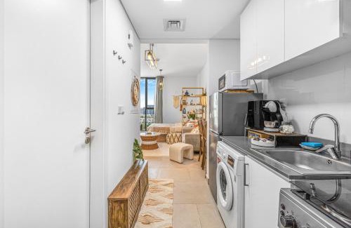 Sharjah Apartment | Boho Bloom Studio Apartment by JK