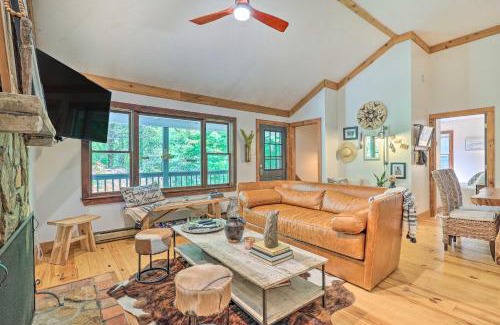 Boone House | Boone Hideaway with Deck, Grill and Forest Views!