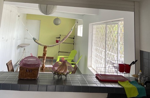 Riviere-Salee Cottage | Bottom of green villa on the heights of Rivière Salée