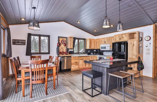 Boulder Junction Cabin | Boulder Lake waterfront home- Kayaks, Canoes and Bike Trail Access