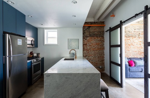 Washington Square West Condo | Boutique Bi-Level Penthouse Loft - Washington Sq West