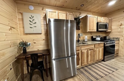 Old Forge Cabin | Brand NEW! 2-Bedroom Cabin in Old Forge. AC, Washer/Dryer, WiFi. Walk to town!
