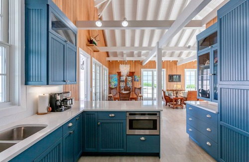 Hope Town House | Breezy Palms: A Coastal Sanctuary with Unrivaled Elegance, Pool Dock Ocean
