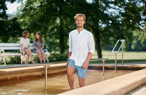 Bad Bocklet Apartment | Bright apartment (68 sqm) for up to 4 people with terrace and view over the Saale valley