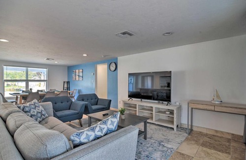 Whitney Beach House | Bright Canalfront House with Pool in San Remo Shores