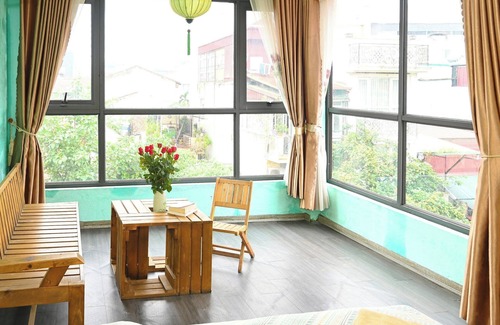 Hang Bo House | Bright/Hanoi style/Old quarter/3 mins walk to Hoan Kiem Lake/6private RS/*20 pax