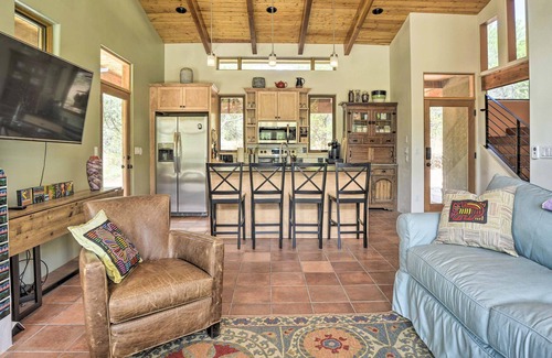 Canoncito Cottage | Bright & Modern Desert Home 17 Mi to Santa Fe