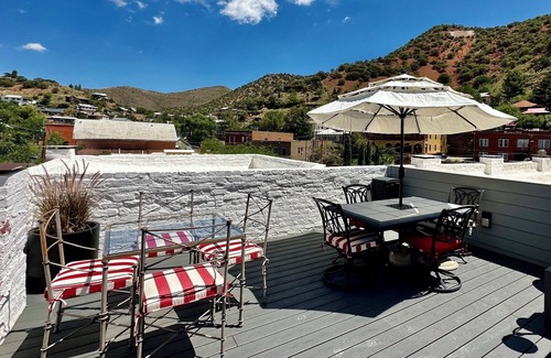 Bisbee House | Brownstone Loft Suite-Historic Building in the Heart of Historic Downtown Bisbee