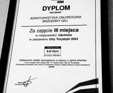Uscimow House | BRZOZOWY GAJ AGROTURYSTYKA