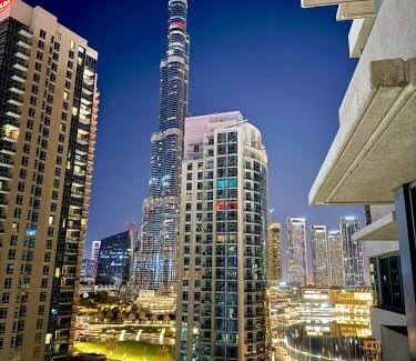 Downtown Dubai Apartment | Burj & Fountain View 2BR Steps from Dubai Mall
