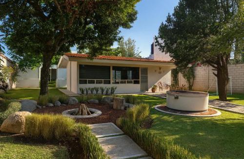 Atlixco House | Cómoda cabaña con palapa y fogata a minutos del Zocalo