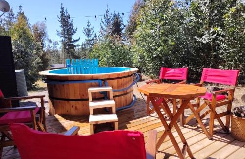 Barrio Italia House | Cabaña Matanzas tinaja privada vista al bosque