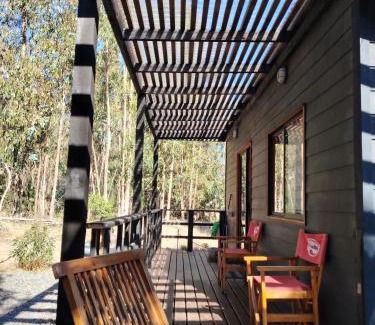 Barrio Italia House | Cabaña Matanzas tinaja privada vista al bosque