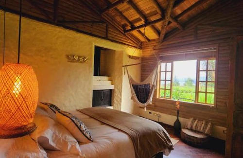 Guatavita Cabin | Cabaña "MOX CONECTA vista al embalse de Tominé Colombia Guatavita