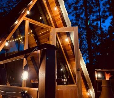 San Jose del Pacifico Ski Chalet | Cabaña privada en el bosque, cerca al rio Starlinkk