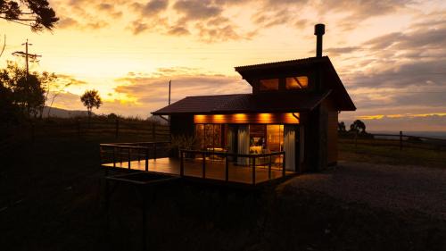 Bom Retiro Ski Chalet | Cabana na Serra - Hidro, Lareira e Privacidade