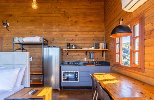 Anitapolis Apartment | Cabana rústica industrial VST009