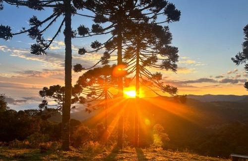 Urubici House | Cabanas e chalés Black BIRD Morro da Igreja com Banheira de hidromassagem