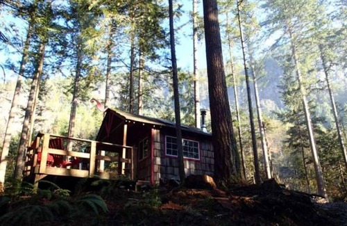 Lime Kiln Cabin | Cabin and adjacent tent site