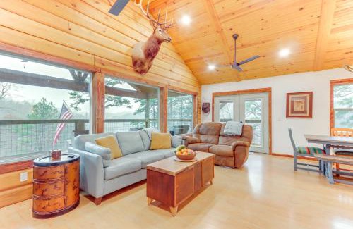 Rogers House | Cabin on Beaver Lake with Views and Furnished Deck!