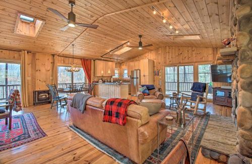 Mathias House | Cabin with Decks and Fire Pit Near Lost River!