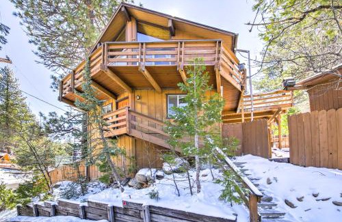 Arrowbear Lake House | Cabin with Mtn Views and Deck, 5 Min To Arrowbear Lake!