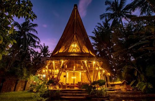 Abiansemal Villa | Cacao House 4bds Bamboo at Green Village Bali