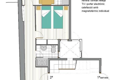 Borreda Apartment | CAL TÒFONES, Baixos 2. Allotjament turístic a Borredà