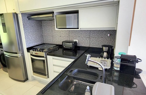 Sao Sebastiao Apartment | Camburyzinho, gated community 3 suites, panoramic views and privacy.