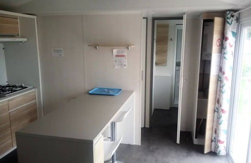 Routhiauville House | Camping de la Baie - Baie de Somme Nature - Pendé/Routhiauville * - Comfort mobile home + 4 people