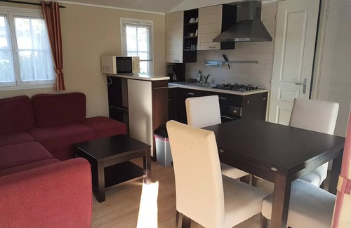 Pont-Scorff House | Camping Entre Terre et Mer * - Mobil home Comfort (2 bedrooms) 4 people