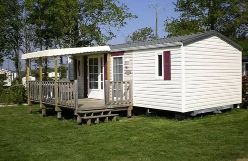 Pont-Scorff House | Camping Entre Terre et Mer * - Mobil home Comfort (2 bedrooms) 4 people