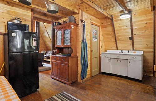 Holcomb House | Camping Hideaway | A-Frame | Rustic