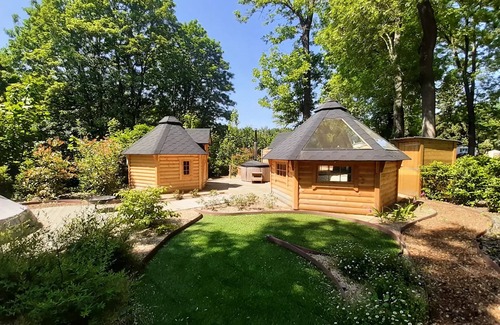 Saint-Leu-dEsserent House | Camping Le Pré des Moines* - Wooden Star Bubble 1 Piece 2 People