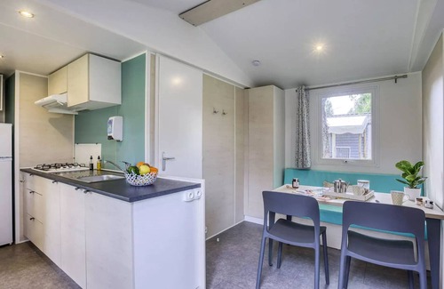 Ars-en-Re House | Camping Romanée Le Campiotel des Dunes * - Comfort Mobile Home 3 Rooms 4 People + TV