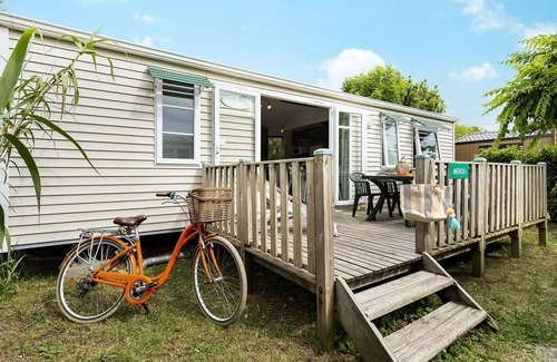 Ars-en-Re House | Camping Romanée Le Campiotel des Dunes * - Comfort Mobile Home 3 Rooms 4 People + TV