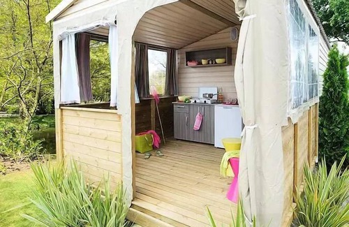 Mezos House | Camping Sen Yan* - 3-room Vacancial mobile home for 4/5 people - Without Sanitary facilities