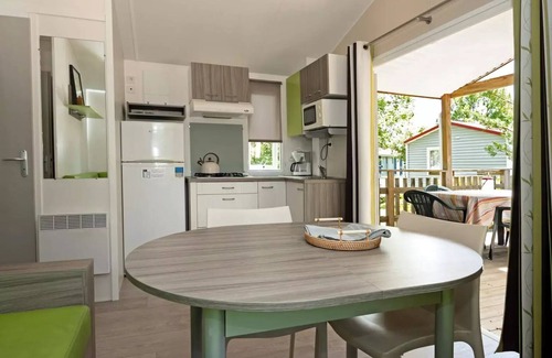 Saint-Antonin Noble Val House | Campsite Les 3 Cantons* - Mobile home Aveyron 3 rooms 4 persons