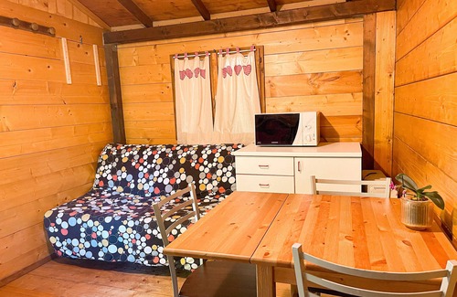 Palazzuolo sul Senio RV Rental | Caravan "Le Sorgenti - Chalet 57" with Mountain View & Private Garden