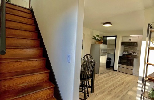 Lima Ski Chalet | Carriage house! Close to hospital, firepit, outdoor dining