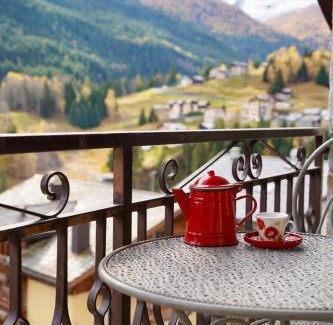 Semogo Apartment | Casa Amabile - mansarda in legno con balcone a 10km da Bormio e 25km da Livigno