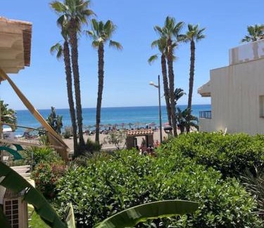 Torrox Costa Apartment | Casa Aurora Beach Apartment first sea line