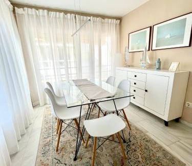 Torrox Costa Apartment | Casa Aurora Beach Apartment first sea line