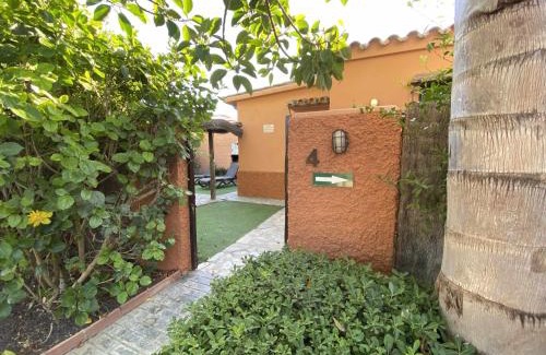 El Palmar House | Casa Bungalows con jardín privado y piscina compa