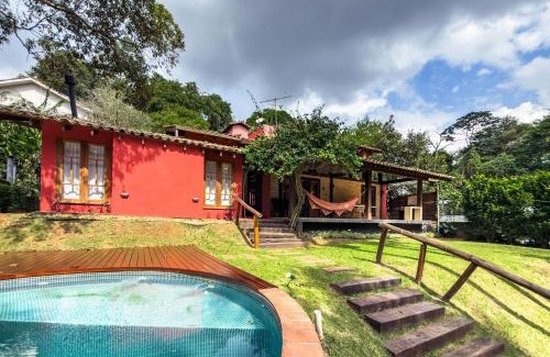 Carapicuiba House | Casa com piscina e natureza - Granja Viana