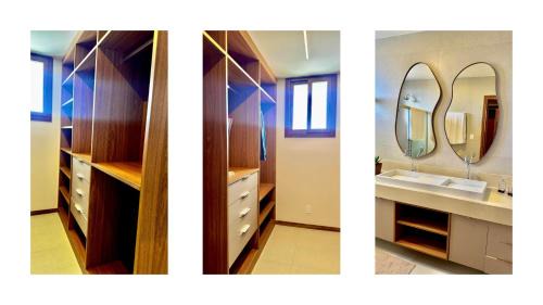 Barra do Jacuipe House | Casa com Vista MAR e LAGO em Alphaville Guarajuba