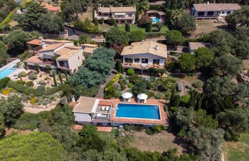 Castell-Platja d'Aro Villa | Casa con piscina privada vistas al mar