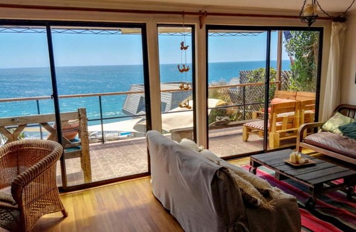 Concon House | Casa Concon Piscina y Terraza Vista Al Mar