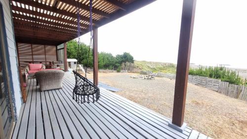 Pelluhue House | Casa Curanipe vista al mar independiente