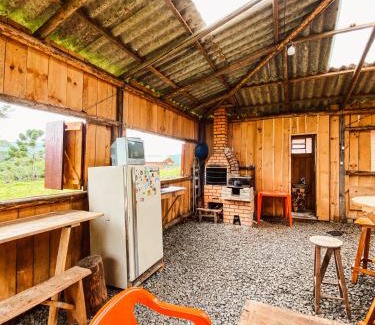 Painel Ski Chalet | Casa de Campo Santa Paulina